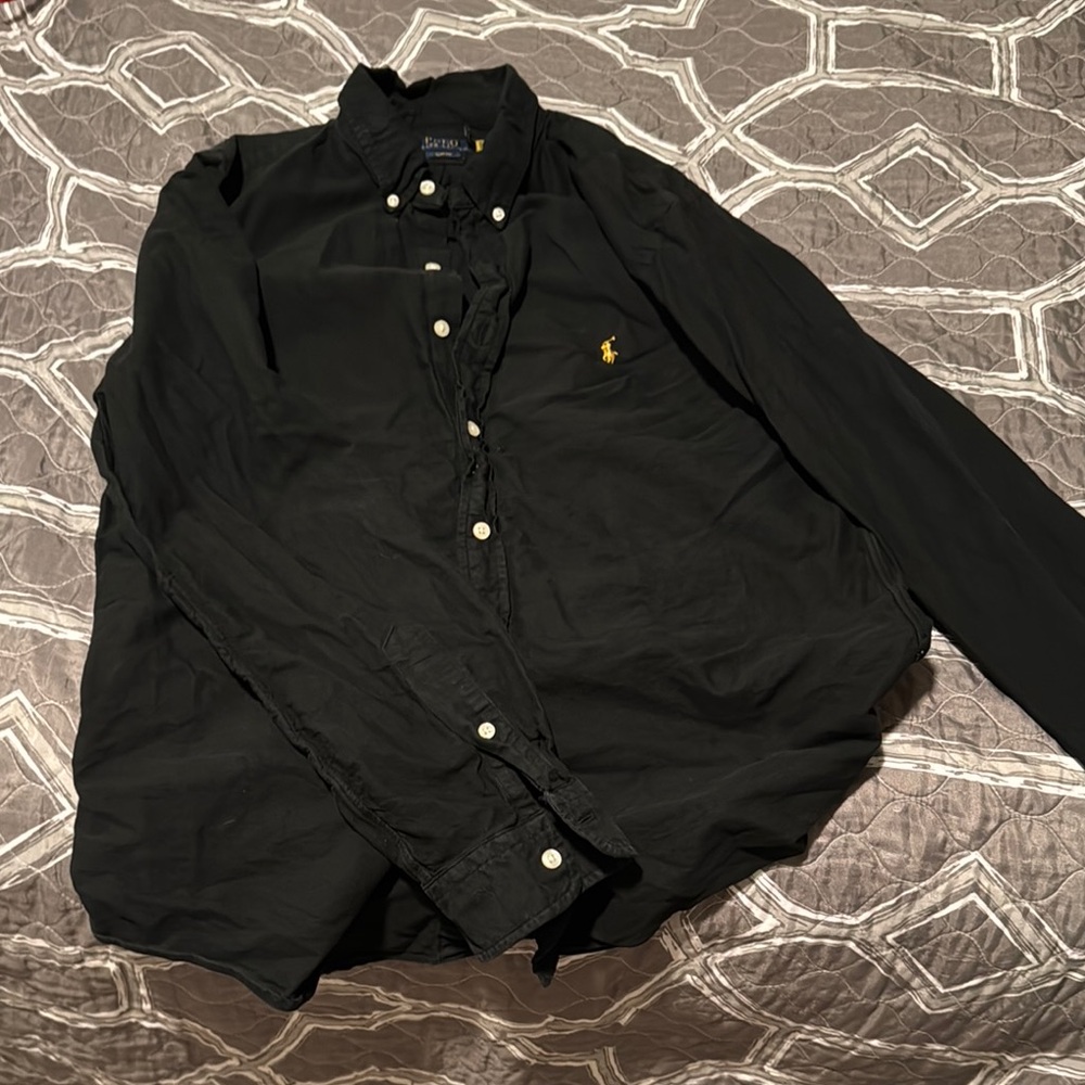 Polo Ralph Lauren Black Dress Shirt